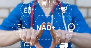 Healthcare professional providing NAD+ Therapy in Orlando, FL.